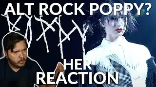 Metal Musician Reacts To Poppy - Her | 90s Alternative Poppy?!