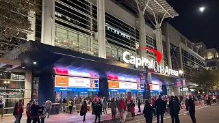 Washington around the Arena - Go Caps! SandyQueue is live!