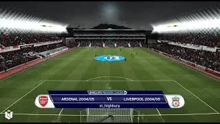 Arsenal vs Liverpool ● Boxing Day Premier League 2005 ● Pes 2021