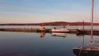 Theodore Tugboat at the Bedford Wharf in Mill Cove