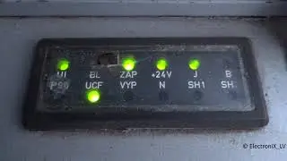 Trolleybus &Scaron;koda 14TrM diagnostic indication device IP3.0