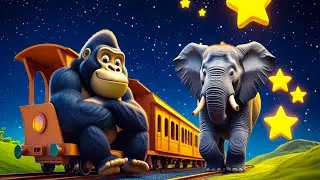 🚂 Twinkle Twinkle Little Star (Train Version) 🌟 | Nursery Rhymes & Kids Songs 🎶👶