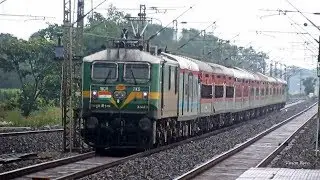 AGGRESSIVE TKD WAG-9 Hi SRC - MGR CHENNAI CENTRAL SPL FARE SUPERFAST SPL