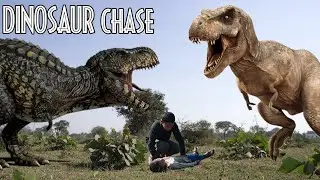 T-rex Chase - Part 1 - Jurassic World Fan Movie || Brothers Chased By Dinosaurs ||