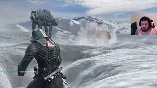 Star Wars The Force Unleashed Hoth DLC Playthrough