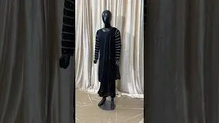 Black Outfit for Eid Ul Adha🖤✅Fabric: Linen Fine quality stuff ✅Dubata Stuff: Chiffon ✅Price: 4800