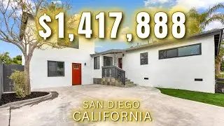 Inside a $1,417,888 Incredible SAN DIEGO Home with attached Guest Unit!