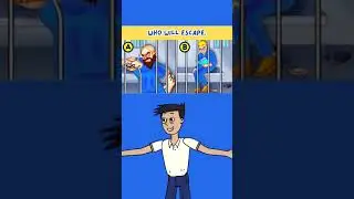 Who will escape  #shorts #riddles