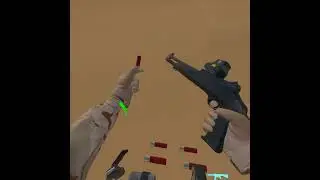 Gun world vr game play