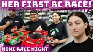 HER FIRST RC RACE! SUPER-G Raceway Opening Event
