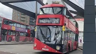 Full ibus Visual | GoAhead London Route 76: Tottenham Hale Bus Station - Waterloo Bridge