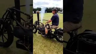 Steam-Powered Motorcycle!