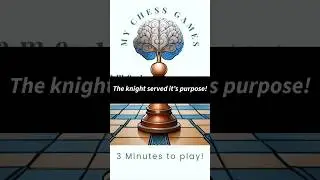 3Minute Chess Game 11 Learning how to play chess playing 3 minute games