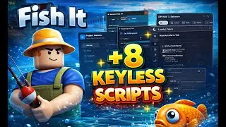 🎣 +8 KEYLESS SCRIPTS in Fish It! (Auto Fish, Auto Sell & More)