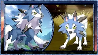 Live shiny Lycanroc on Pokemon Ultra Moon after only 93 RE's!