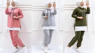 طريقة تفصيل✂️وخياطة طقم رياضي🌟موديل رائع هبلني 😍