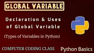 Python Global Variable across Functions, Python Global Variable, Global Variable in Python