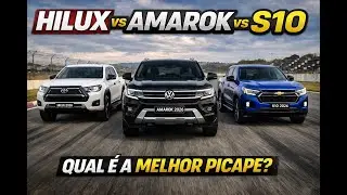 Hilux, Amarok ou S10?