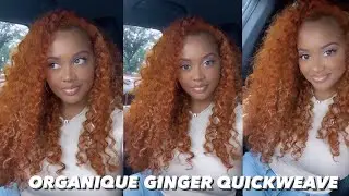 ORGANIQUE WATER CURL GINGER/COPPER QUICKWEAVE