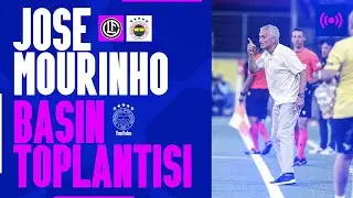 Teknik Direktörümüz Jose Mourinho'nun Maç Sonu Basın Toplantısı | FC Lugano 3-4 Fenerbahçe