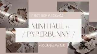 MINI HAUL (FIRST PACKAGE AS REP!) ft PYPERBUNNY! | dear venice