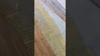 Монтаж паркетной трёхслойной доски дуб, сорт рустик, покрытие масло воск 3062 osmo