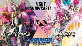 Digimon TCG Bloomlordmon Vs Jesmon Fight Showcase B03!