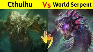 WORLD SERPENT vs CTHULHU | क्या होगा जब जाग जायेंगे Space Alien Monster