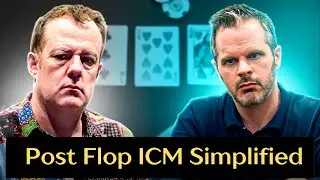 When does ICM impact post flop strategy?