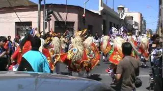 Procesion de los Bailes de Ayquina 08/12/2011 en Calama