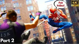 Combat Skills | Marvel Spider-Man Remastered | Fisk Hideout | Part 2