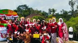 Sdn3 Kluwut berpartisipasi dalam karnaval memperingati HUT RI ke 80