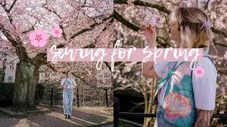 Trying to find my sewjo back // sewing for spring 🌸