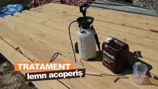 Tratament lemn acoperis