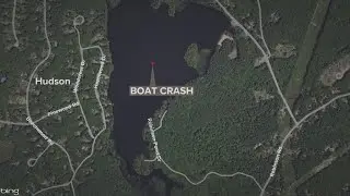 Woman injured after boat crashes into floating swim platform on New Hampshire pond