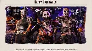When it was Happy Halloween! Spectating King of the Hill. MK1