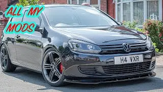Vw Golf Mk6 Все мои модификации