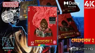 Распаковка видео «Ужасное шоу 2» 4K UltraHD Blu-Ray Arrow Video Limited Edition