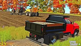 СБОР КАМНЕЙ С ELHO SCORPIO 710 | New American | Эпизод 14 | Farming Simulator 25