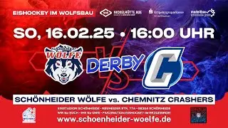 Pressekonferenz &bull; Sch&ouml;nheider W&ouml;lfe vs. Chemnitz Crashers &bull; 16.02.25