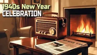👉 COZY NEW YEAR VIBES | 1940s NEW YEAR CELEBRATION