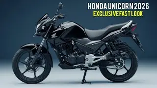 Обзор нового мотоцикла Honda Unicorn 2026 | Мощность, расход топлива и характеристики!