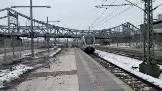 DB 4110 611 f&auml;hrt als IC17 aus BGS gen WWM raus