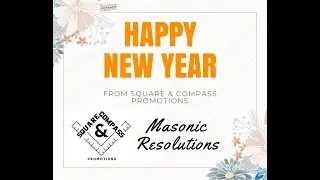 Square & Compass Promotions is live! 2026 Masonic Resolutions!