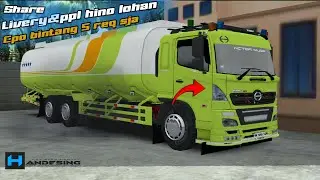 SHARE LIVERY&PPL MOD HINO LOHAN $$ REQ MAMAT ||BY @SJA_OFFICIAL ‼️BUS SIMULATOR INDONESIA 