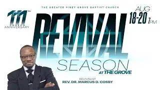 REVIVE US AGAIN..... NIGHTLY REVIVAL (MONDAY 18, TUESDAY 19 AND WEDNESDAY 19)