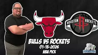 Chicago Bulls vs Houston Rockets 1/13/26 NBA Free Picks & Prediction | NBA Betting Tips