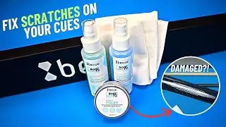 Becue Maintenance Kit Review // How to Fix Scratches On Your Cues