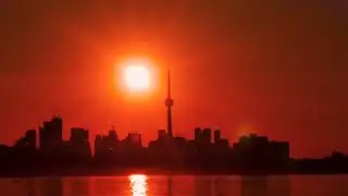 Sunrise time lapse from Sheldon Lookout