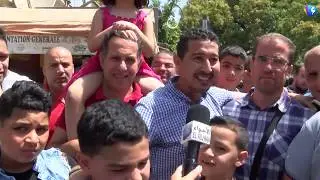 شاهد ما قاله المواطنون حول محاكمة و حبس سلال و بن يونس  مباشرة من أمام سجن الحراش